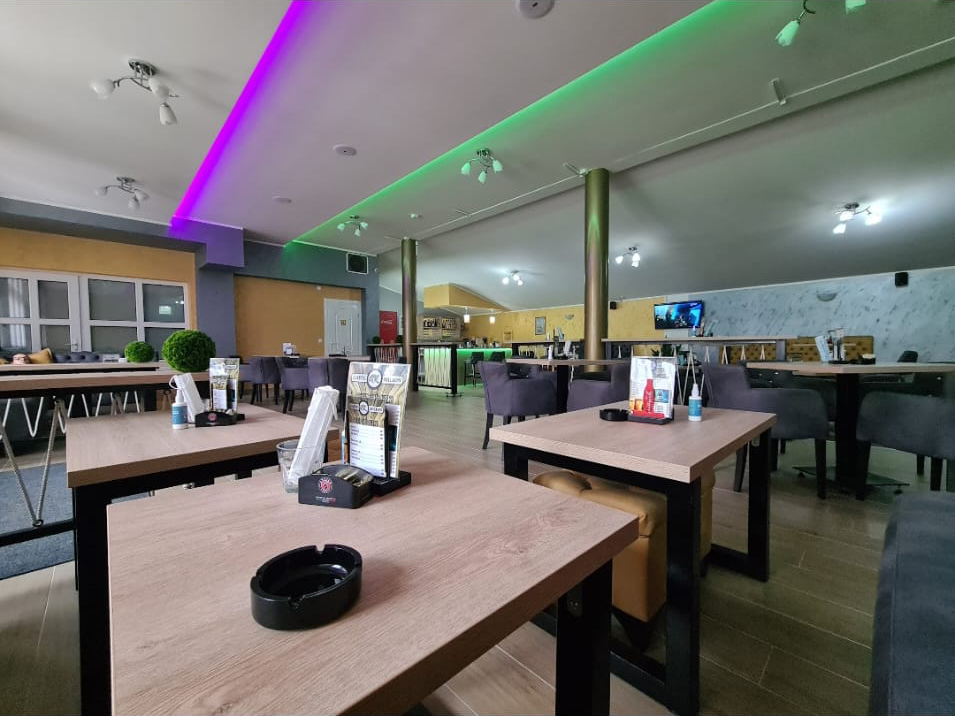 Coffee shop interior